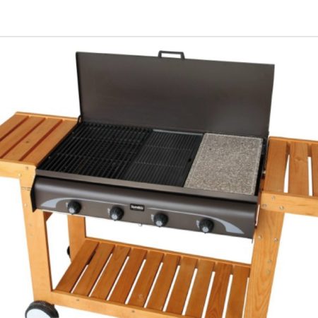 BARBECUE GAS-GRILL MASTER 4 W INOX SUNDAY