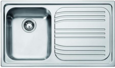 LAVELLO INOX FRANKE 1 FONTE + GOCCIOLATOIO DX RADAR