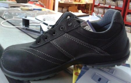 SCARPA ANTINFORTUNISTICA GRIGIO BLU SECUR PROTECT