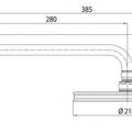 SOFFION SERIE LIBERTY-GOM DIAMETRO 210 BOSSINI