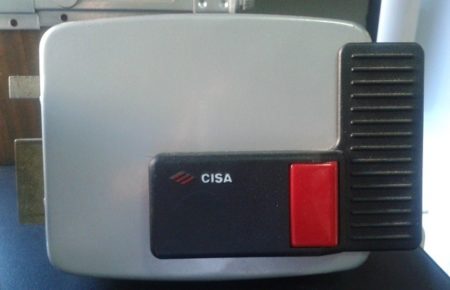 SERRATURA CISA ELETTRICA CON PULSANTE DA 60