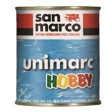 SMALTO ALL'ACQUA UNIMARC NERO LT 0,750